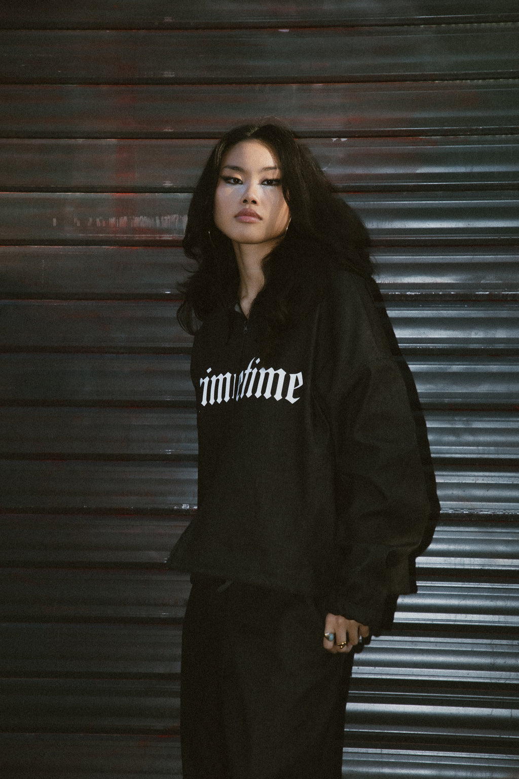 HOODIE DENIM PRIMETIME : BORN OF ROOTS