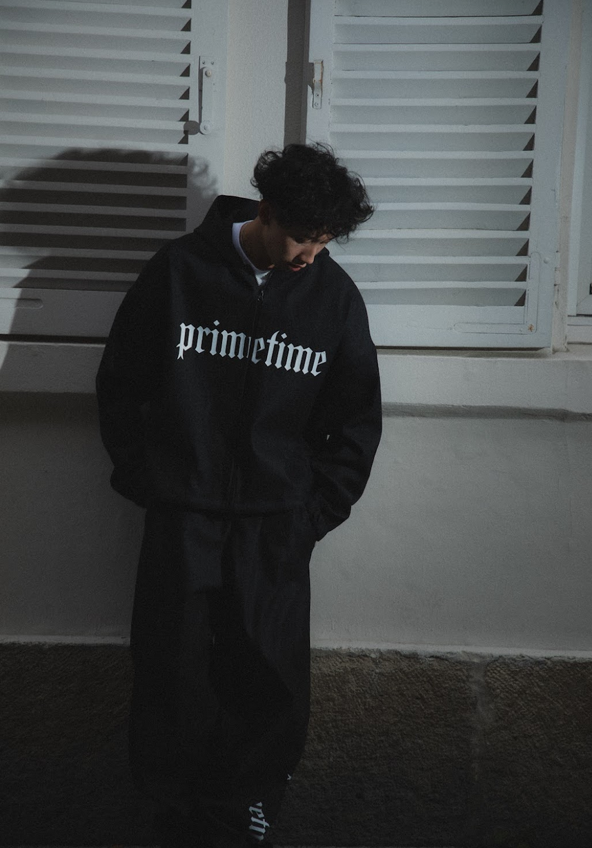 HOODIE DENIM PRIMETIME : BORN OF ROOTS